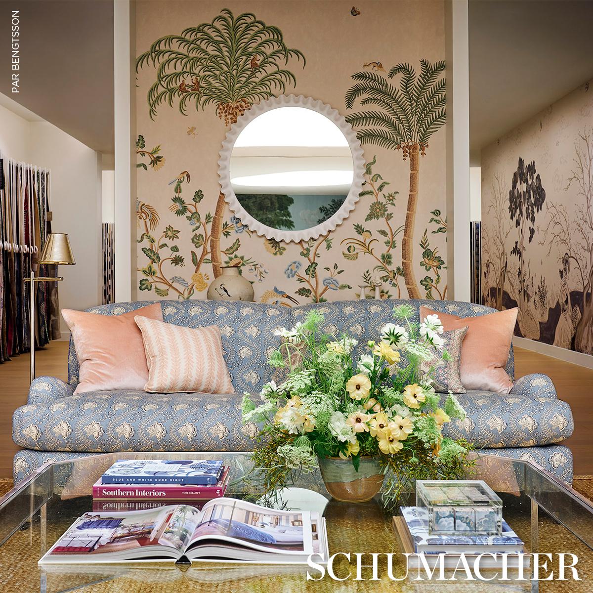 Schumacher Tombay Delft Fabric