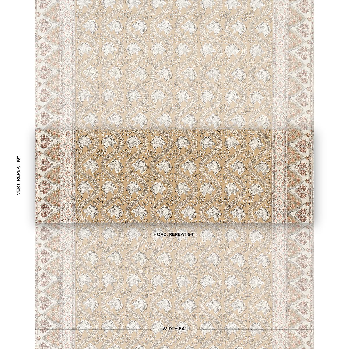 Schumacher Tombay Ochre Fabric