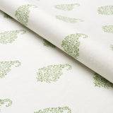 Schumacher Kerala Paisley Leaf Fabric