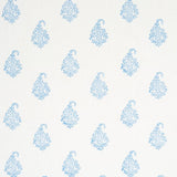 Schumacher Kerala Paisley Blue Fabric