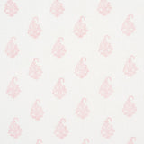Schumacher Kerala Paisley Blush Fabric