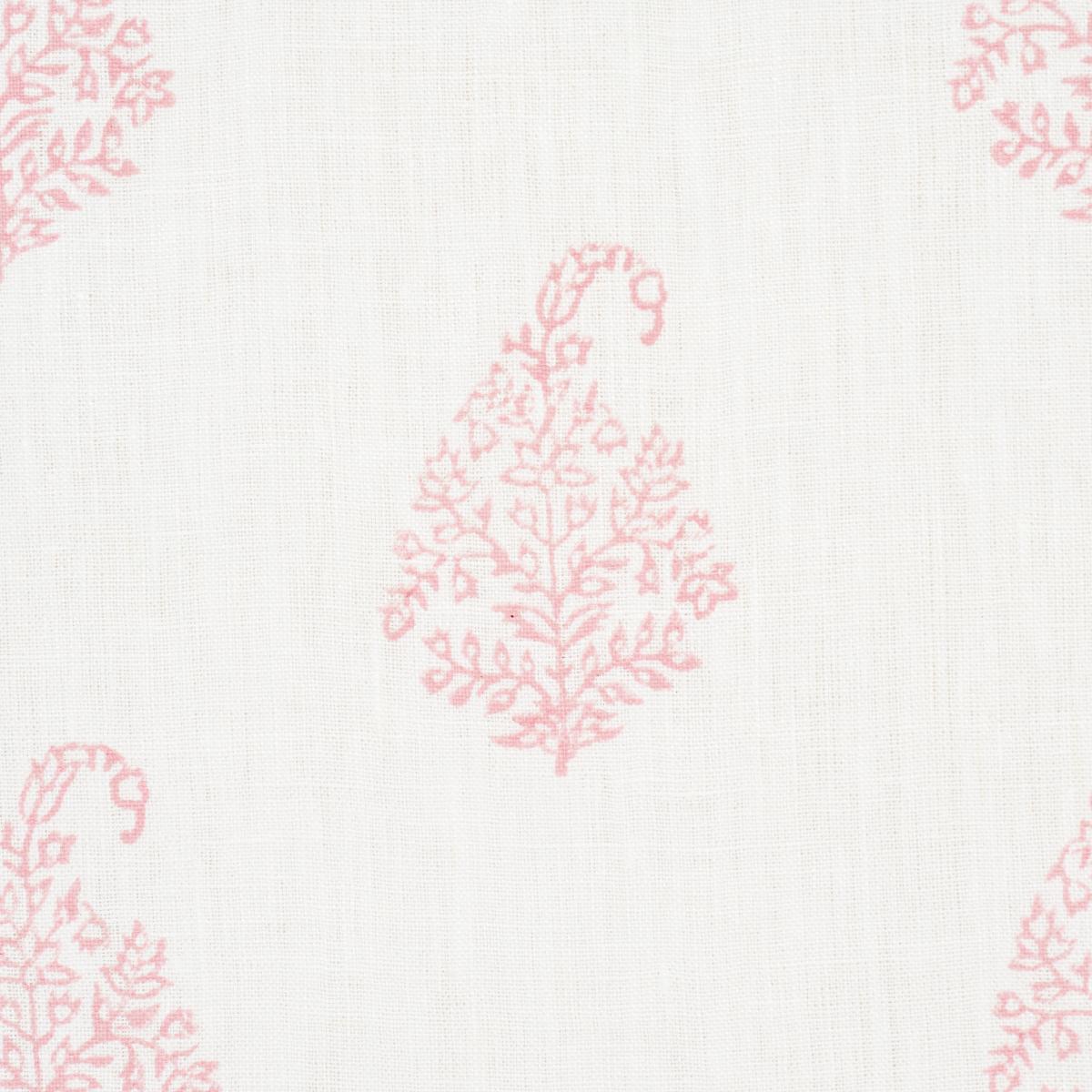 Schumacher Kerala Paisley Blush Fabric