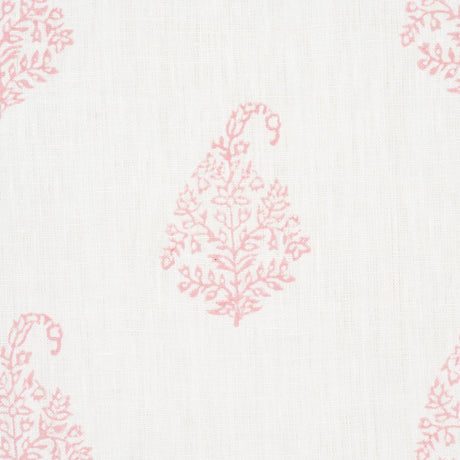 Schumacher Kerala Paisley Blush Fabric