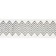 Schumacher Charcoal Leora Hand Blocked Tape Narrow