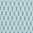 Schumacher Mia Tulip Mineral & Blue Fabric