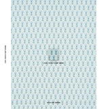Schumacher Mia Tulip Mineral & Blue Fabric