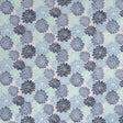Schumacher Dahlia Hand Block Print Blues Fabric