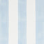 Schumacher Wide Hand Block Stripe Blue Fabric