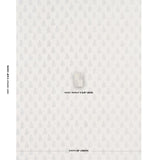 Schumacher Peacock Linen Hand Blocked Print Navy & Flax Fabric