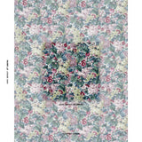 Schumacher Flora'S Fleurs Plum Fabric