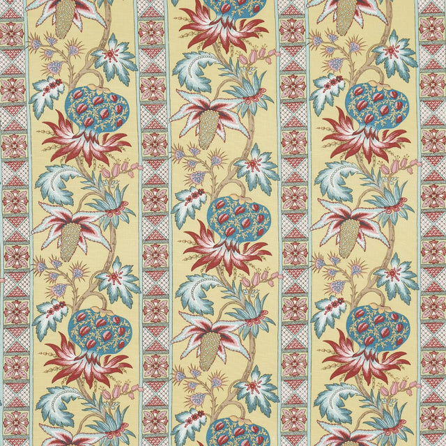 Schumacher Bailey Botanical Gold Fabric
