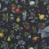 Schumacher Berry Grove Noir Fabric