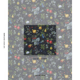 Schumacher Berry Grove Noir Fabric