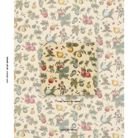 Schumacher Berry Grove Butter Fabric