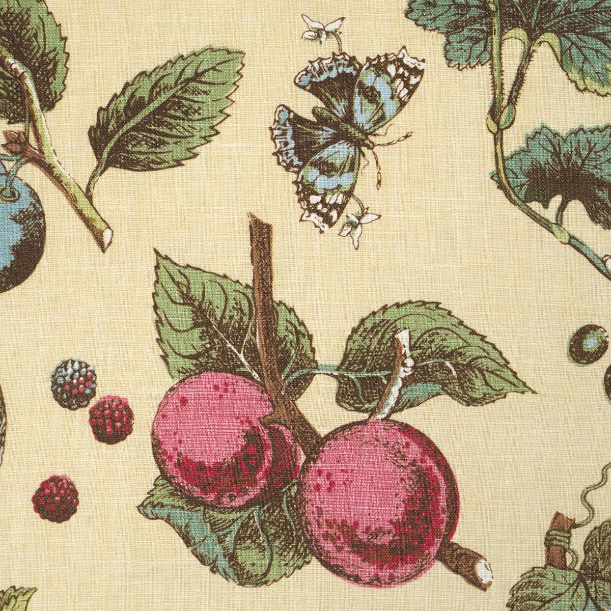 Schumacher Berry Grove Butter Fabric