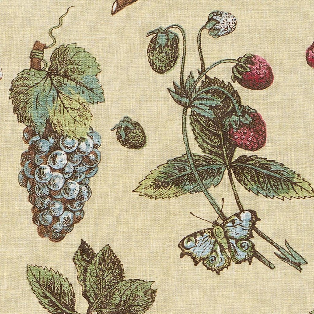 Schumacher Berry Grove Butter Fabric