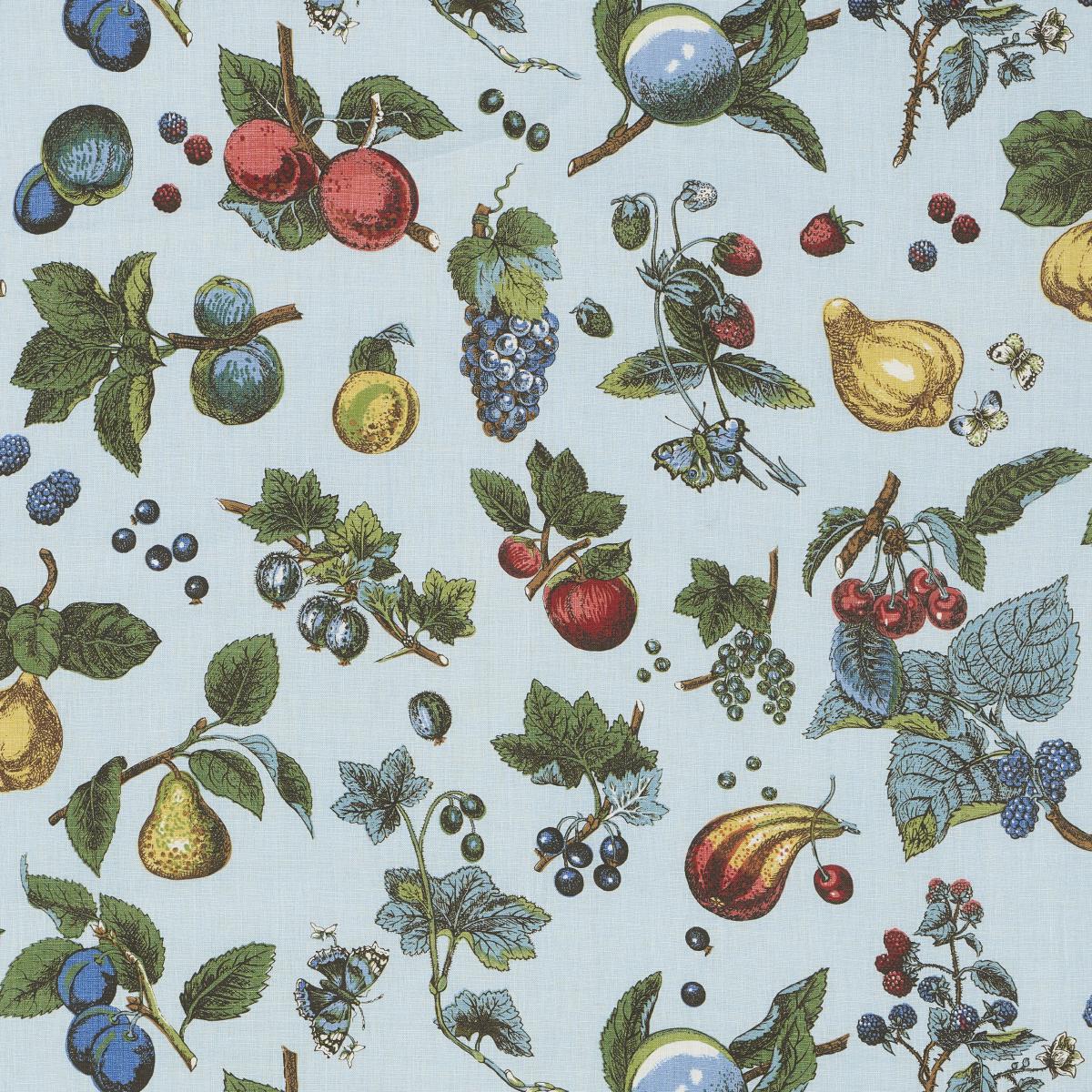 Schumacher Berry Grove Sky Fabric