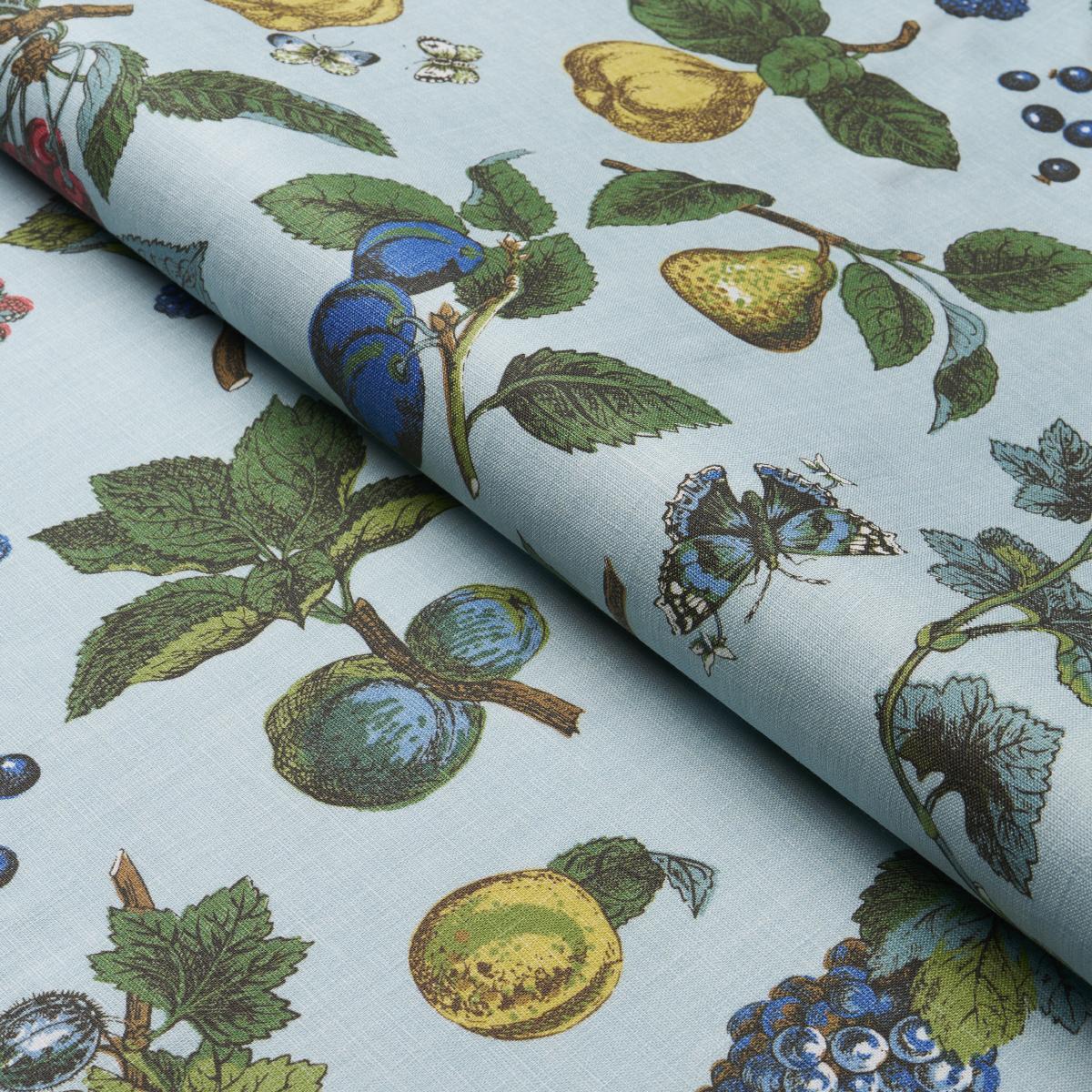 Schumacher Berry Grove Sky Fabric