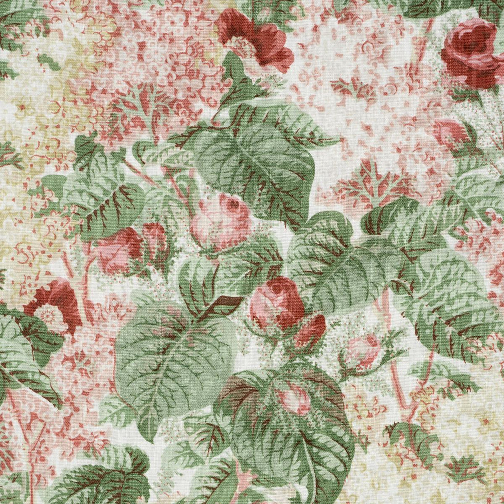 Schumacher Flora'S Fleurs Apricot Fabric