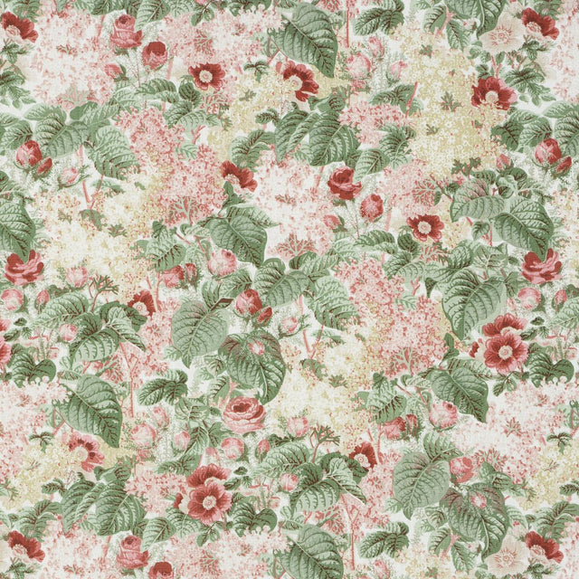 Schumacher Flora'S Fleurs Apricot Fabric