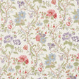Schumacher Giselle Floral Ivory Fabric