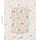 Schumacher Giselle Floral Ivory Fabric