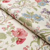 Schumacher Giselle Floral Ivory Fabric