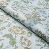Schumacher Giselle Floral Sky Fabric