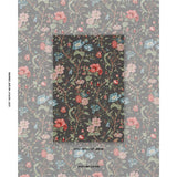Schumacher Giselle Floral Noir Fabric