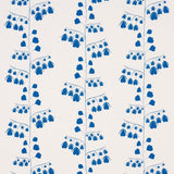 Schumacher Bleeding Hearts Blue Fabric