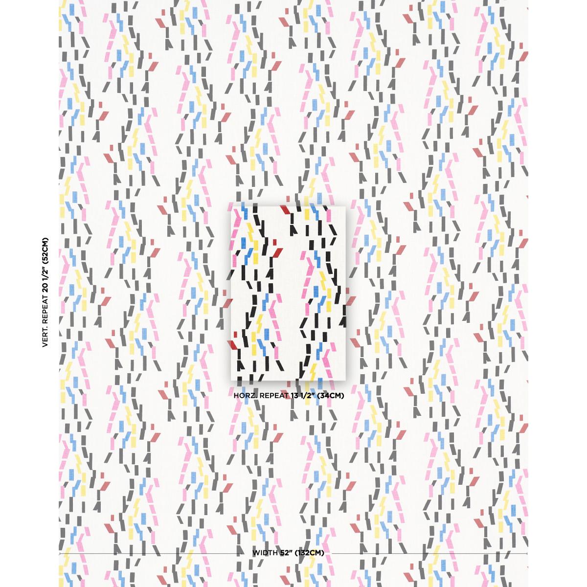 Schumacher Confetti Multi Fabric