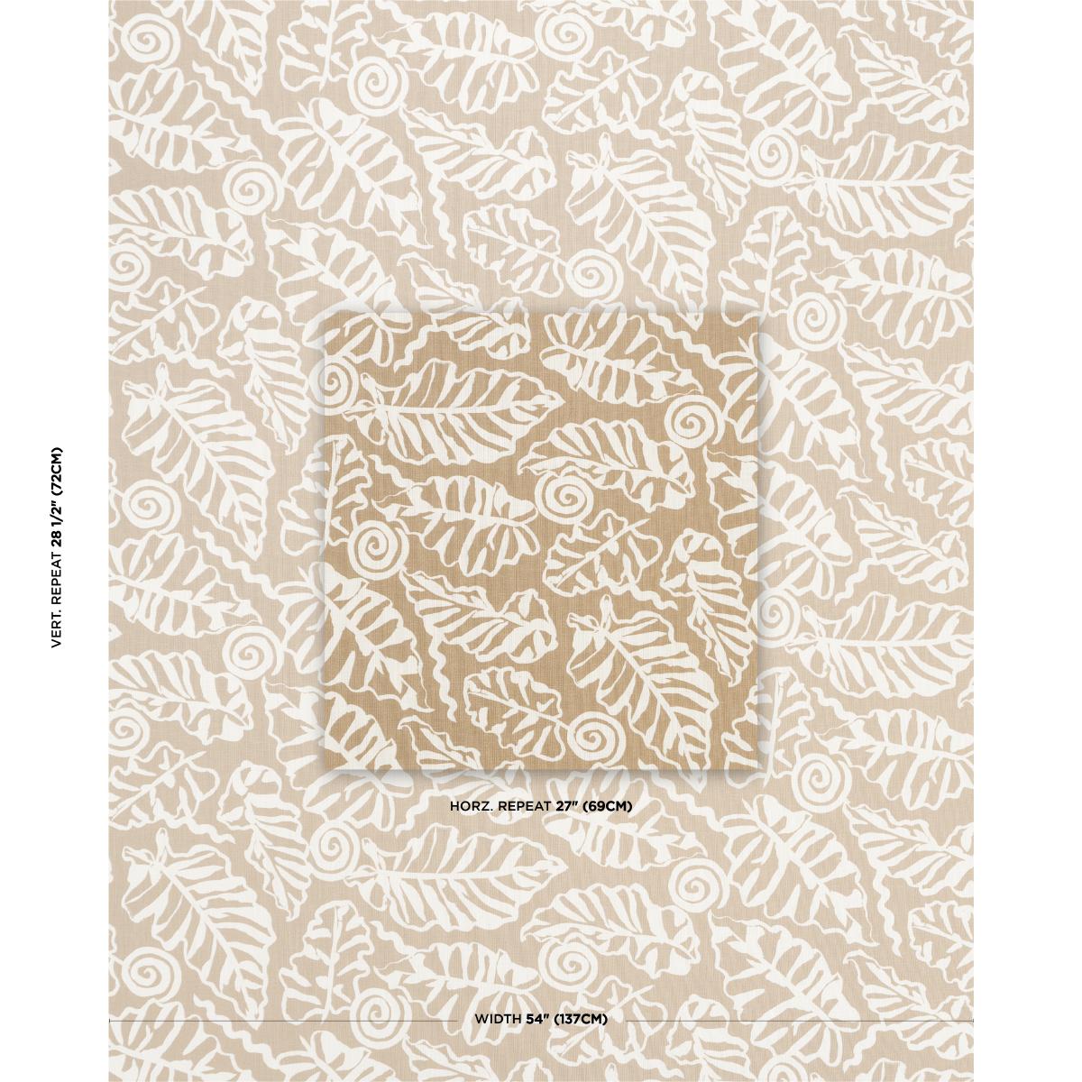 Schumacher Del Mar Indoor/Outdoor Wheat Fabric