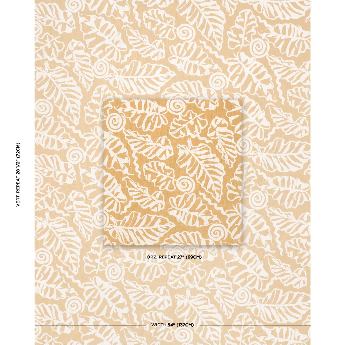 Schumacher Del Mar Indoor/Outdoor Marigold Fabric