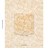 Schumacher Del Mar Indoor/Outdoor Marigold Fabric