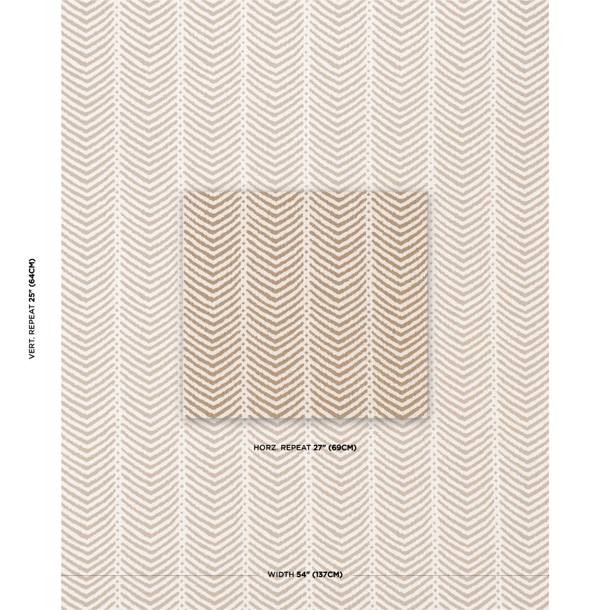 Schumacher La Jolla Indoor/Outdoor Wheat Fabric