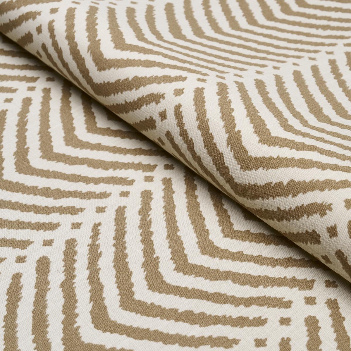 Schumacher La Jolla Indoor/Outdoor Wheat Fabric