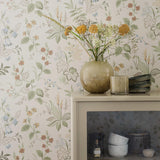 Borastapeter Folklore Ivory And Multi Wallpaper