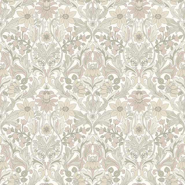 Borastapeter Blomsterfrjd Soft Multi Wallpaper