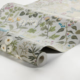 Borastapeter Flora Grey Wallpaper