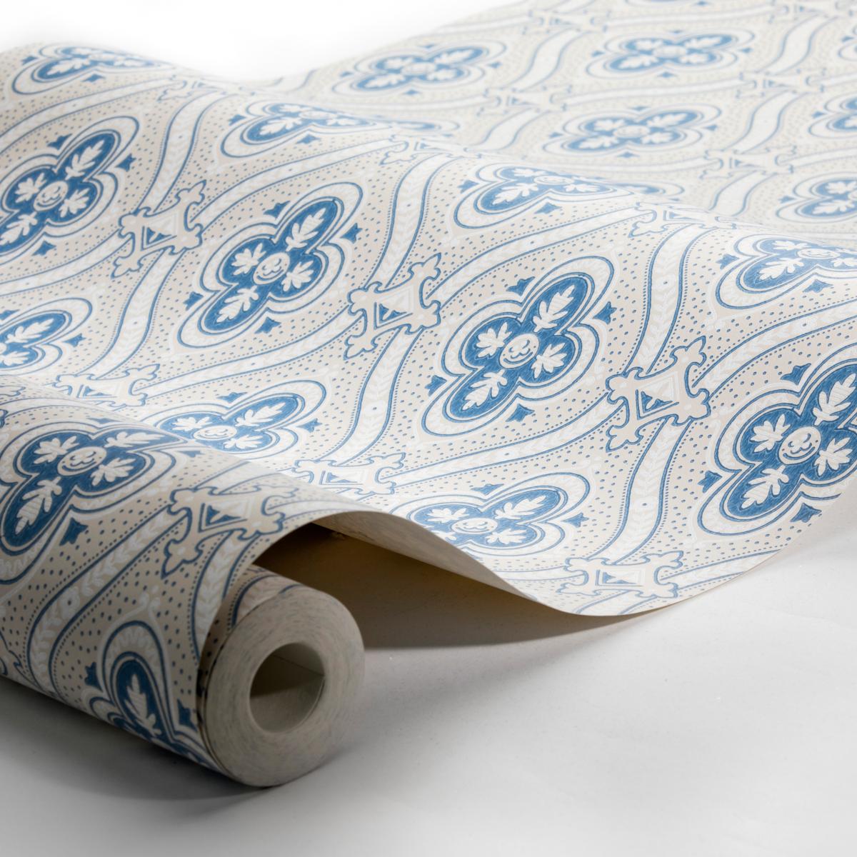 Borastapeter Pigkammaren Blue Wallpaper