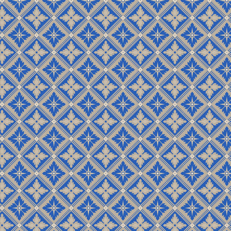 Borastapeter Loka Cobalt Wallpaper
