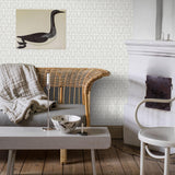 Borastapeter Nora Grey Wallpaper