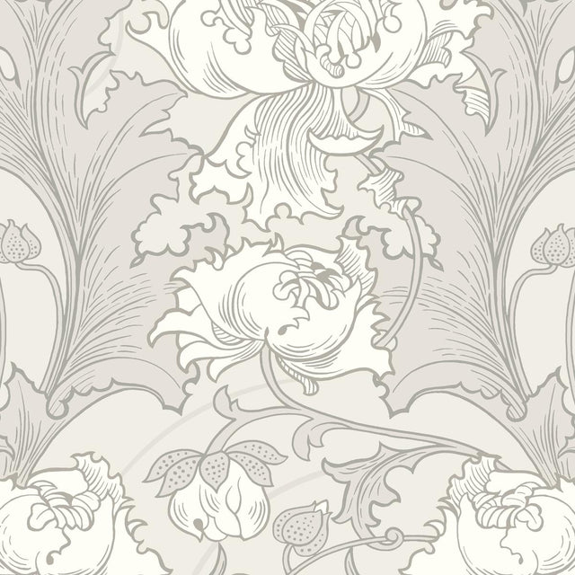 Borastapeter Siri Grey Wallpaper