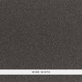 Schumacher Chester Wool Sidewall Charcoal Wallpaper
