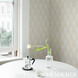 Schumacher Fetlock Natural Wallpaper