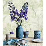 Schumacher Mori Sisal Leaf Wallpaper