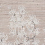 Schumacher Mori Hemp Shimmer Moonstone Wallpaper
