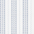 Schumacher Nauset Stripe Indigo Wallpaper