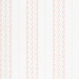 Schumacher Nauset Stripe Blush Wallpaper