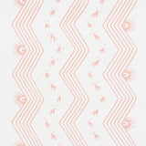 Schumacher Nauset Stripe Blush Wallpaper